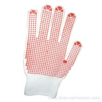 Cotton Working Gloves Non-slip Dots